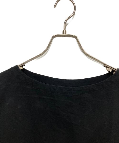 journal standard luxe（ジャーナルスタンダード ラックス）JOURNAL STANDARD LUXE (ジャーナルスタンダード ラックス) ブロードワッシャー プルブラウス ブラック サイズ:不明の古着・服飾アイテム