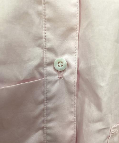 ENFOLD（エンフォルド）ENFOLD (エンフォルド) ROUND-SLIT SHIRT ピンク サイズ:38の古着・服飾アイテム