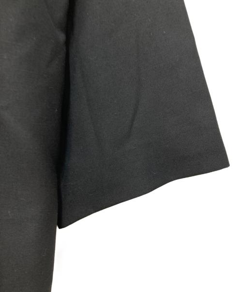 SEEALL（シーオール）SEEALL (シーオール) ノーカラーウールコート ブラック サイズ:4の古着・服飾アイテム