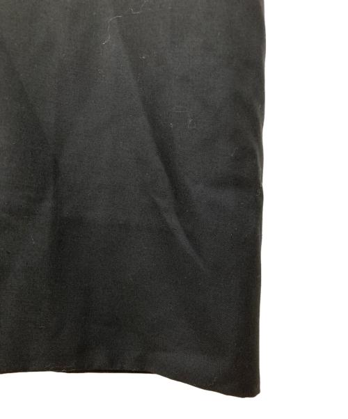SEEALL（シーオール）SEEALL (シーオール) ノーカラーウールコート ブラック サイズ:4の古着・服飾アイテム
