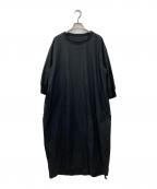 journal standard luxeジャーナルスタンダード ラックス）の古着「タイプワッシャー リブワンピース」｜ブラック