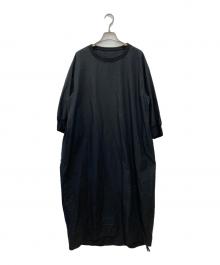 journal standard luxe（ジャーナルスタンダード ラックス）の古着「タイプワッシャー リブワンピース」｜ブラック