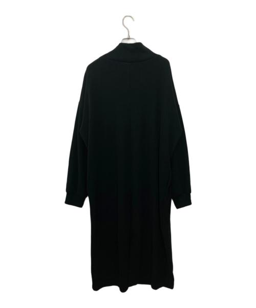journal standard luxe（ジャーナルスタンダード ラックス）journal standard luxe (ジャーナルスタンダード ラックス) リバージャージ ハイネックワンピース ブラック サイズ:表記無の古着・服飾アイテム