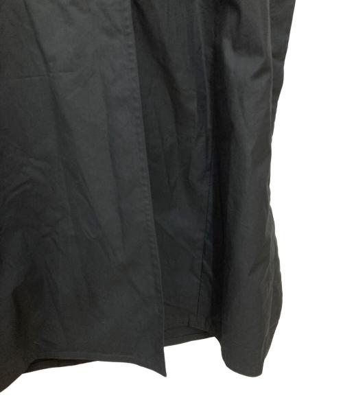 DRAWER（ドゥロワー）DRAWER (ドゥロワー) ウェザーテイラードワンピース ロングジレ ブラック サイズ:不明の古着・服飾アイテム