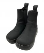TODAYFULトゥデイフル）の古着「Platform Short Boots」｜ブラック