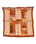 HERMES (エルメス) 旅するエルメス オレンジ サイズ:41㎝×41㎝：30000円