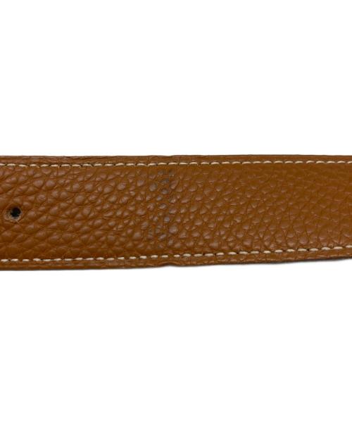 HERMES（エルメス）HERMES (エルメス) レザーベルト ブラック サイズ:SIZE 85CMの古着・服飾アイテム
