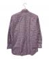 BURBERRY LONDON (バーバリーロンドン) ノヴァ×ギンガムチェックシャツ パープル サイズ:M：6000円