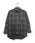 BURBERRY LONDON（バーバリーロンドン）の古着「ウールチェックシャツ」｜ブラック