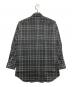 BURBERRY LONDON (バーバリーロンドン) ウールチェックシャツ ブラック サイズ:サイズM：6000円