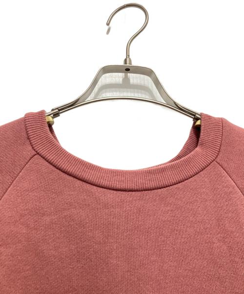 BLUE LABEL CRESTBRIDGE（ブルーレーベルクレストブリッジ）BLUE LABEL CRESTBRIDGE (ブルーレーベルクレストブリッジ) ドッキングスウェット ピンク サイズ:38の古着・服飾アイテム