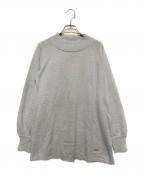 BLUE LABEL CRESTBRIDGEブルーレーベルクレストブリッジ）の古着「ウールアクリルブレンドニット」｜グレー