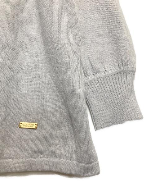BLUE LABEL CRESTBRIDGE（ブルーレーベルクレストブリッジ）BLUE LABEL CRESTBRIDGE (ブルーレーベルクレストブリッジ) ウールアクリルブレンドニット グレー サイズ:サイズ38の古着・服飾アイテム