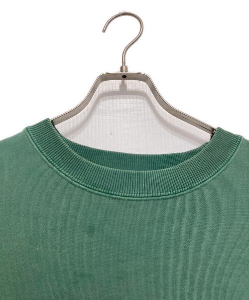 X-LARGE（エクストララージ）X-LARGE (エクストララージ) EAGLE LOGO PIGMENT CREWNECK SWEAT グリーン サイズ:Mの古着・服飾アイテム