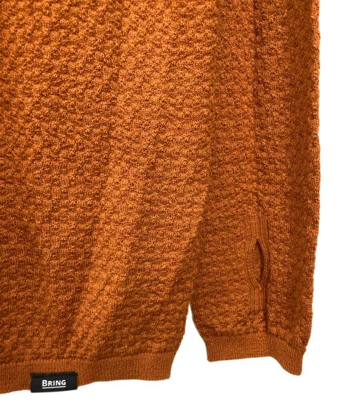 BRING（ブリング）BRING (ブリング) WUNDERWEAR シームレスクルーネック オレンジ サイズ:Ｍの古着・服飾アイテム
