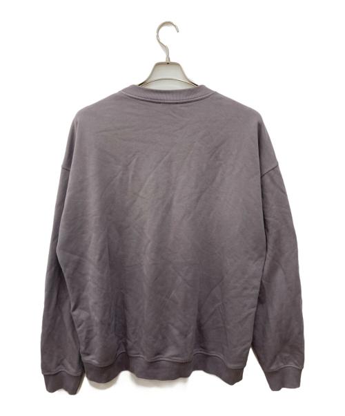 DIESEL（ディーゼル）DIESEL (ディーゼル) S-BOXT-N5 フロッキーオーバルDロゴスウェット パープル サイズ:XLの古着・服飾アイテム