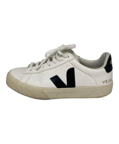 VEJA（ヴェジャ）VEJA (ヴェジャ) CAMPO ローカットスニーカー ホワイト サイズ:24の古着・服飾アイテム