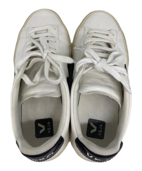 VEJA（ヴェジャ）VEJA (ヴェジャ) CAMPO ローカットスニーカー ホワイト サイズ:24の古着・服飾アイテム
