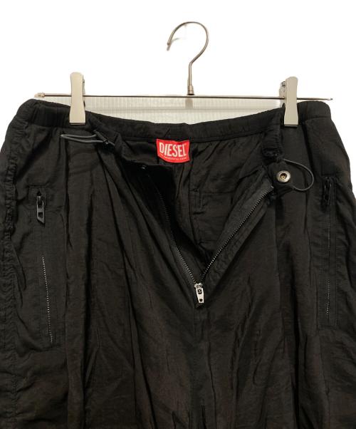DIESEL（ディーゼル）DIESEL (ディーゼル) ドローストリングパンツ ブラック サイズ:SIZE 48の古着・服飾アイテム