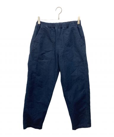 “RNA-N”ユーズドライクコーディロイワークパンツ・インディゴブルー・未使用品 中古・古着通販】BLUE BLUE (ブルーブルー) インディゴウェザークロス