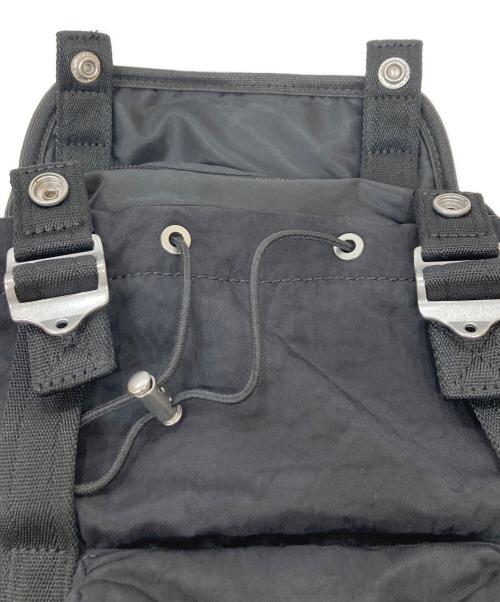 DIESEL（ディーゼル）DIESEL (ディーゼル) Logos S-Small backpack ブラックの古着・服飾アイテム