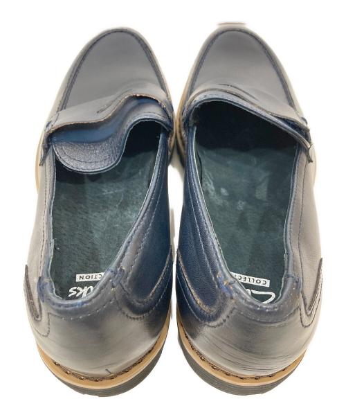 CLARKS（クラークス）CLARKS (クラークス) コインローファー ネイビー サイズ:25の古着・服飾アイテム