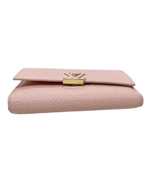LOUIS VUITTON（ルイ ヴィトン）LOUIS VUITTON (ルイ ヴィトン) 3つ折り財布 ピンクの古着・服飾アイテム