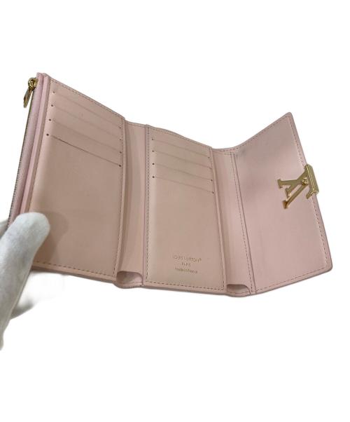 LOUIS VUITTON（ルイ ヴィトン）LOUIS VUITTON (ルイ ヴィトン) 3つ折り財布 ピンクの古着・服飾アイテム