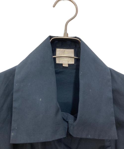 Vivienne Westwood（ヴィヴィアンウエストウッド）Vivienne Westwood (ヴィヴィアンウエストウッド) ビッグカラーオーブ刺繍シャツ ネイビー サイズ:12の古着・服飾アイテム