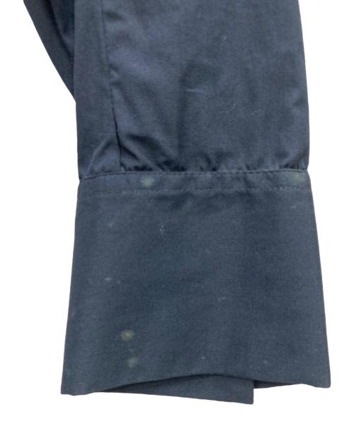 Vivienne Westwood（ヴィヴィアンウエストウッド）Vivienne Westwood (ヴィヴィアンウエストウッド) ビッグカラーオーブ刺繍シャツ ネイビー サイズ:12の古着・服飾アイテム