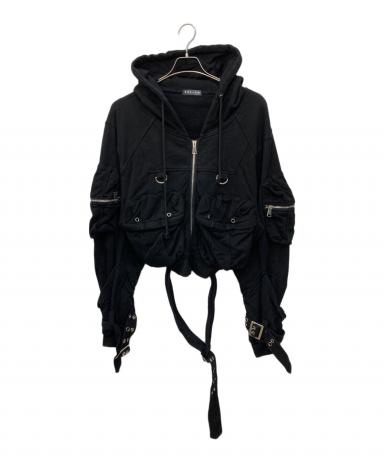 中古・古着通販】REFLEM (レフレム) ベルト付きクロップカーゴZIP