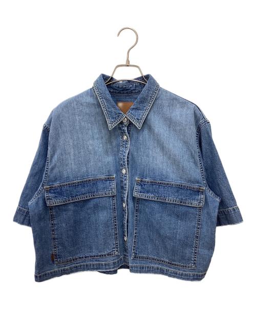 Spick and Span（スピック＆スパン）Spick and Span (スピック＆スパン) HALF Sleeve Shirt インディゴ サイズ:F 未使用品の古着・服飾アイテム