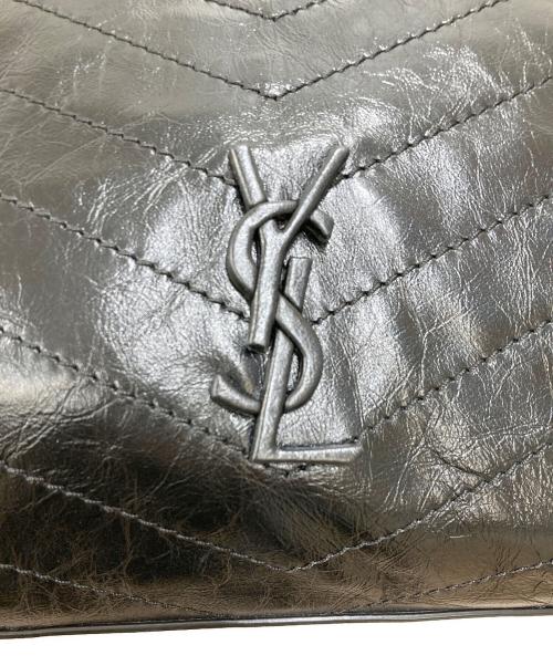 Saint Laurent Paris（サンローランパリ）Saint Laurent Paris (サンローランパリ) チェーントートバッグ ブラックの古着・服飾アイテム
