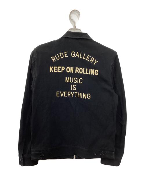 RUDE GALLERY（ルードギャラリー）RUDE GALLERY (ルードギャラリー) Keep on Rollingスウィングトップ ブラック サイズ:3の古着・服飾アイテム