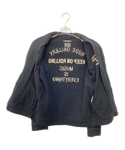 RUDE GALLERY（ルードギャラリー）RUDE GALLERY (ルードギャラリー) Keep on Rollingスウィングトップ ブラック サイズ:3の古着・服飾アイテム