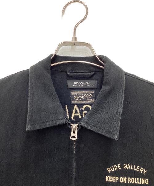 RUDE GALLERY（ルードギャラリー）RUDE GALLERY (ルードギャラリー) Keep on Rollingスウィングトップ ブラック サイズ:3の古着・服飾アイテム