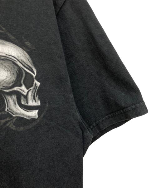 HARLEY-DAVIDSON（ハーレーダビッドソン）HARLEY-DAVIDSON (ハーレーダビッドソン) スカルプリントTシャツ ブラック サイズ:Lの古着・服飾アイテム