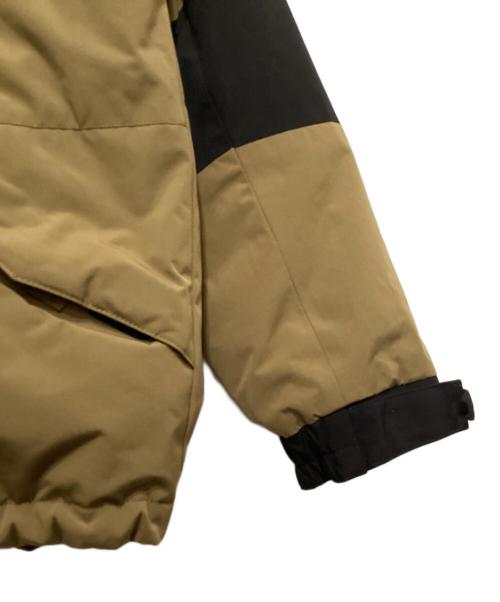Schott（ショット）Schott (ショット) ダウンジャケット ブラウン×ブラック サイズ:XSの古着・服飾アイテム
