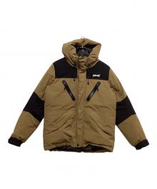 Schott（ショット）の古着「ダウンジャケット」｜ブラウン×ブラック