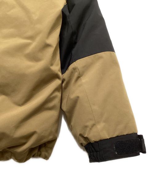 Schott（ショット）Schott (ショット) ダウンジャケット ブラウン×ブラック サイズ:Mの古着・服飾アイテム