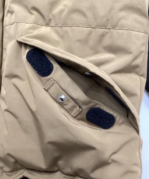 Schott（ショット）Schott (ショット) ダウンジャケット ブラウン×ブラック サイズ:Mの古着・服飾アイテム