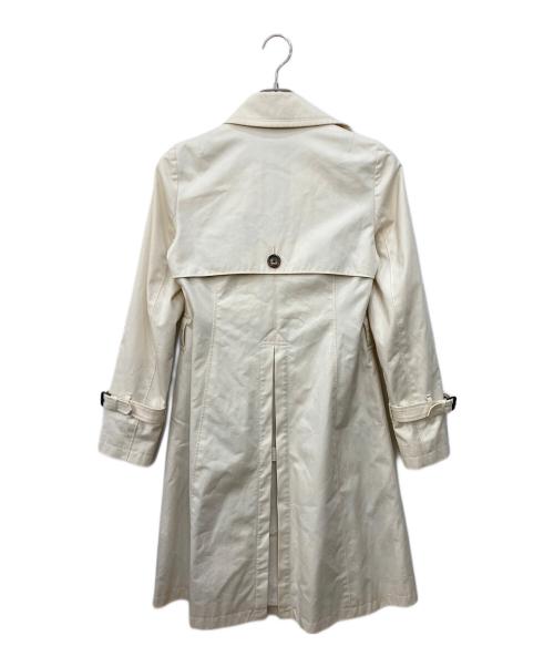 BURBERRY BLUE LABEL（バーバリー ブルー レーベル）BURBERRY BLUE LABEL (バーバリー ブルー レーベル) トレンチコート アイボリー サイズ:SIZE 40の古着・服飾アイテム