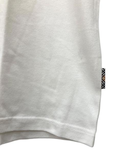 BURBERRY LONDON（バーバリーロンドン）BURBERRY LONDON (バーバリーロンドン) ロゴプリントTシャツ ホワイト サイズ:Ｍ 未使用品の古着・服飾アイテム