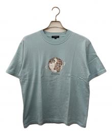 BURBERRY LONDON（バーバリーロンドン）の古着「プリントTシャツ」｜ブルー