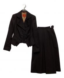 Vivienne Westwood RED LABEL（ヴィヴィアンウエストウッドレッドレーベル）の古着「セットアップスーツ」｜ブラック