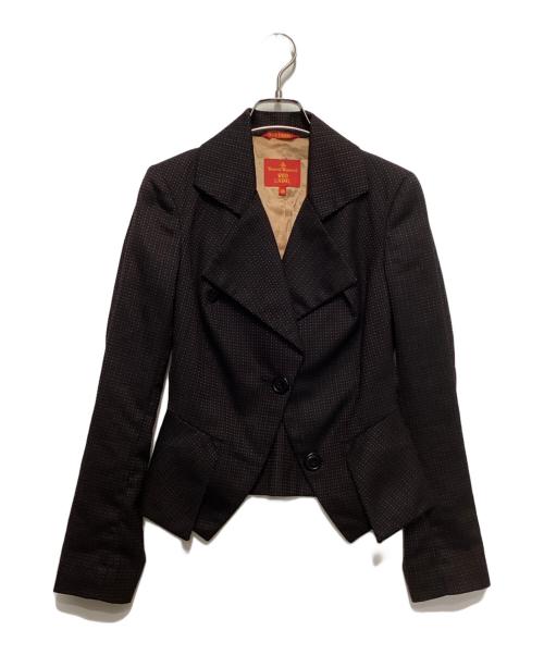 Vivienne Westwood RED LABEL（ヴィヴィアンウエストウッドレッドレーベル）Vivienne Westwood RED LABEL (ヴィヴィアンウエストウッドレッドレーベル) セットアップスーツ ブラック サイズ:38の古着・服飾アイテム