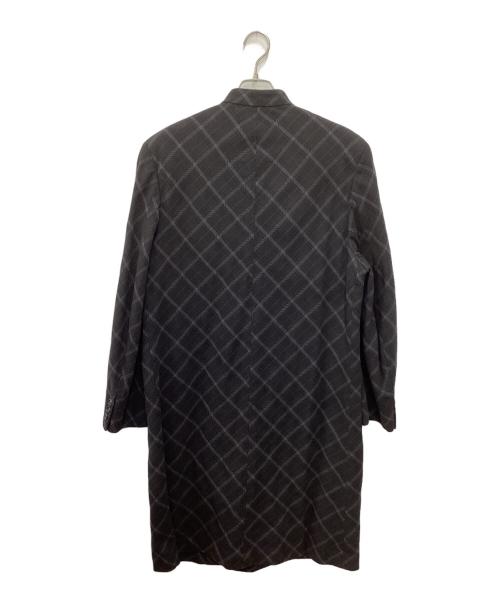 COMME des GARCONS HOMME PLUS（コムデギャルソンオムプリュス）COMME des GARCONS HOMME PLUS (コムデギャルソンオムプリュス) マオカラーコート ブラック サイズ:Mの古着・服飾アイテム