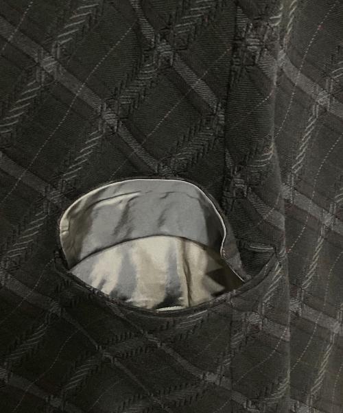 COMME des GARCONS HOMME PLUS（コムデギャルソンオムプリュス）COMME des GARCONS HOMME PLUS (コムデギャルソンオムプリュス) マオカラーコート ブラック サイズ:Mの古着・服飾アイテム