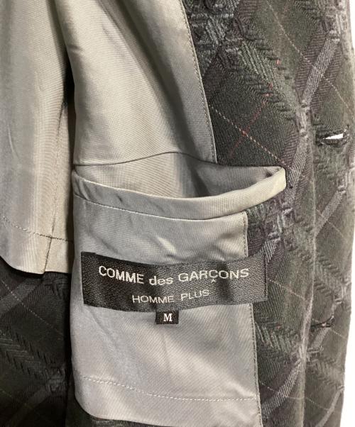 COMME des GARCONS HOMME PLUS（コムデギャルソンオムプリュス）COMME des GARCONS HOMME PLUS (コムデギャルソンオムプリュス) マオカラーコート ブラック サイズ:Mの古着・服飾アイテム