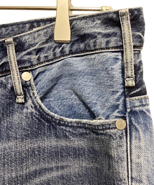 upper hights（アッパーハイツ）upper hights (アッパーハイツ) THE DONA ワイドデニムパンツ インディゴ サイズ:SIZE 26の古着・服飾アイテム